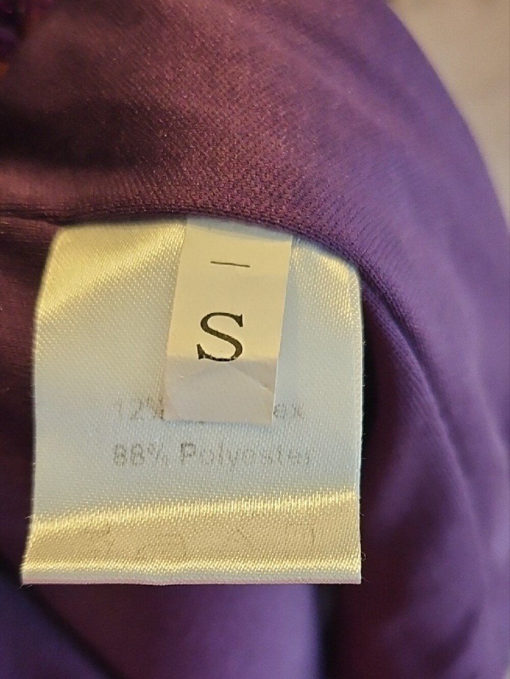 Purple Sequin Velvet Slip Dress - Picture 2 of 2